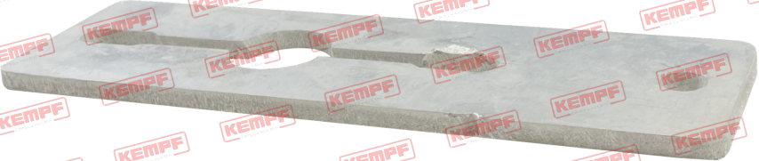 32109 Kempf Halter f.Elektroausr., f. Umrissleuchte, Alu